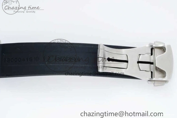 0304 ZipUp Speedmaster Racing Master SS HKF Best Edition Gray Black Dial on Black Rubber Strap A 7811